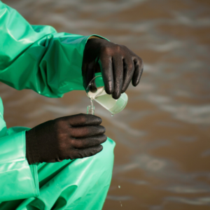 Toma de muestras microbiológicas en aguas
